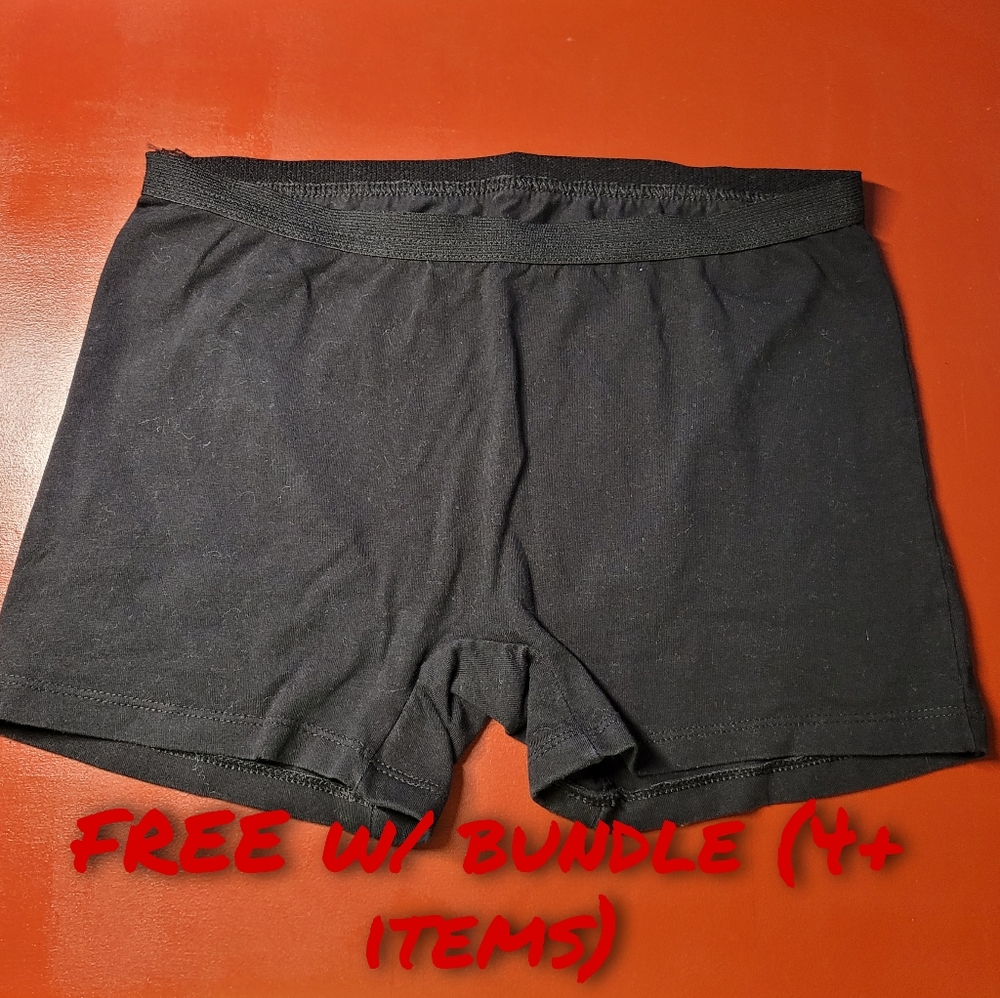 Black Safety Shorts Stretchy Yoga Bottoms Athletic Women's Size Small S Bottom